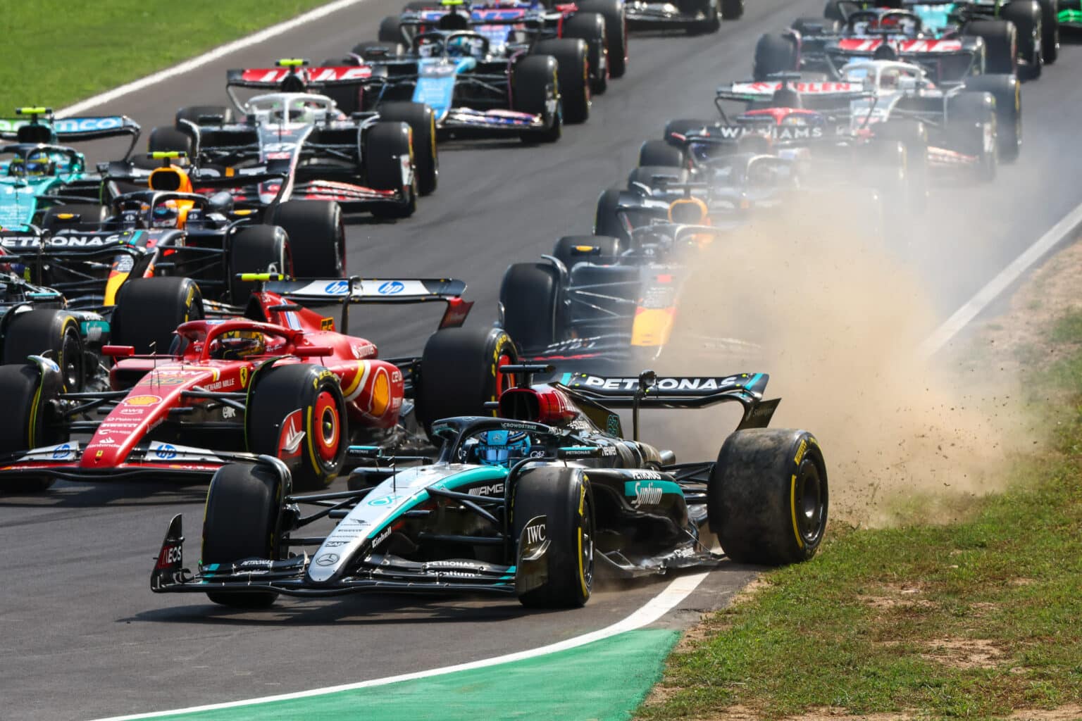 Formule 1 course voiture